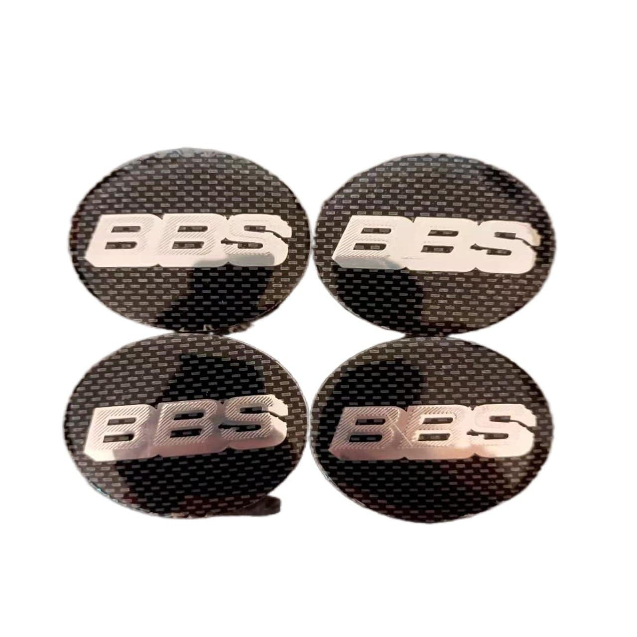 4PCS 56mm Hub Cap Car Rim Wheel Center Cover Emblem Wheel Center Hub Badge Sticker BBS Logo For Universal Car-Realmancar