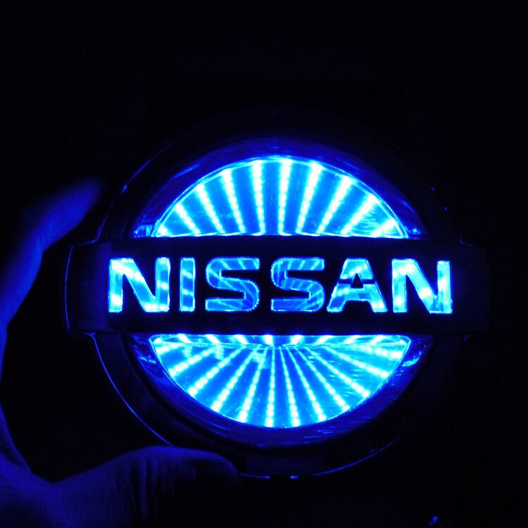 Rear Front Led Emblem For Nissan X-TRAIL XTRAIL T30 T31 T32 Juke Qashqai J10 - larahd