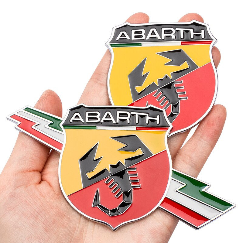 3D Scorpion Emblem Badge Sticker for ABARTH Fiat 500 695 Punto