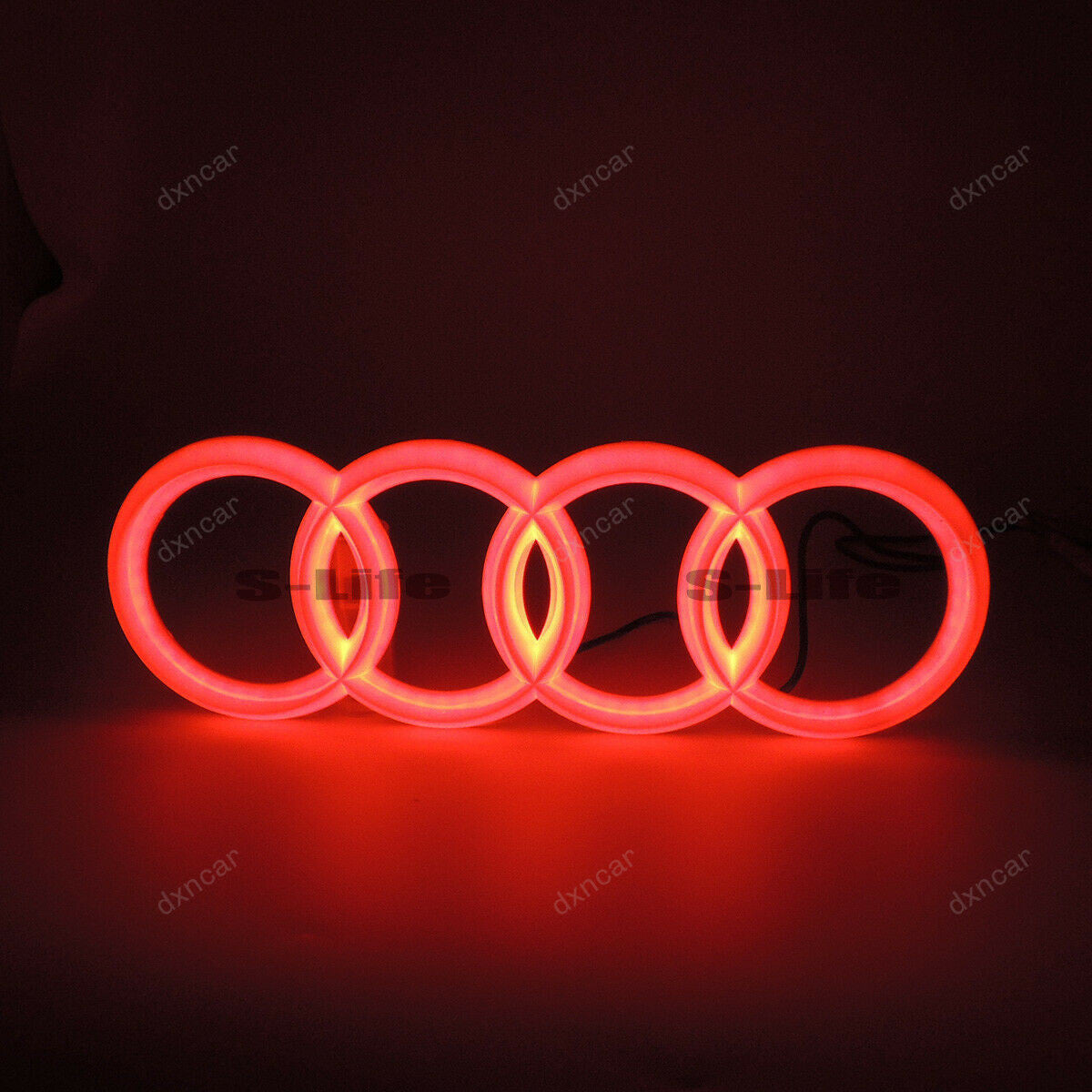 Front Led Grille BlLED Logo Emblem Light Bulb For Audi A1 A3 A4 A5 RS3 - larahd