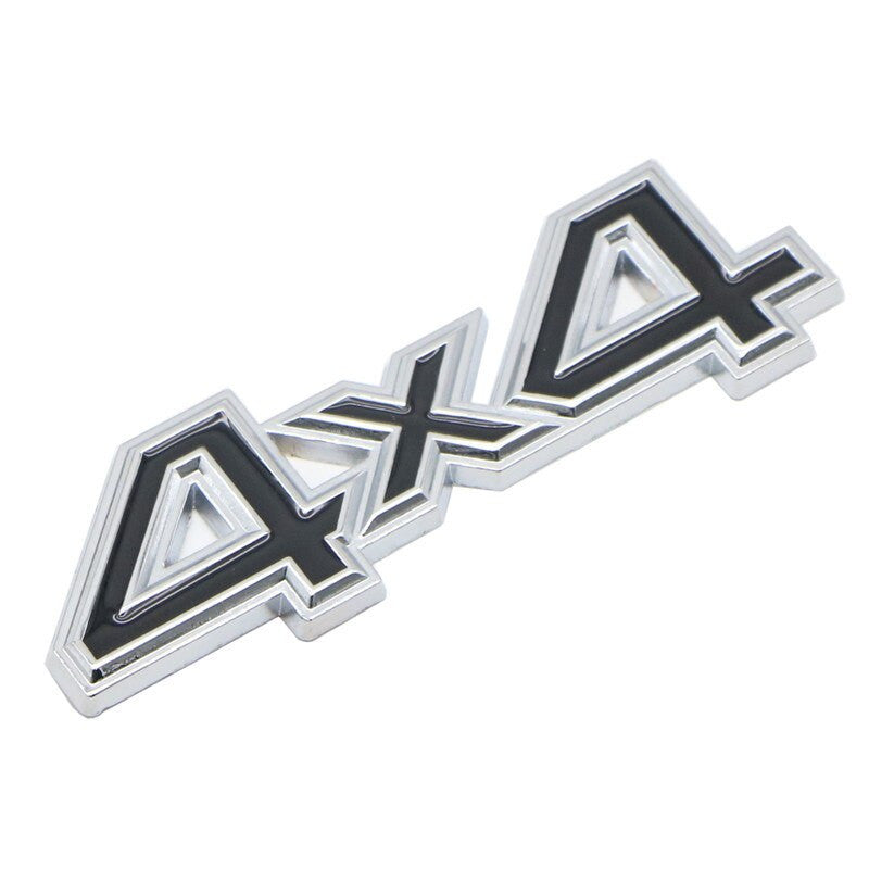 Metal 4WD 4x4 Rear Trunk Tailgate Emblem Badge Decal Sticker SUV