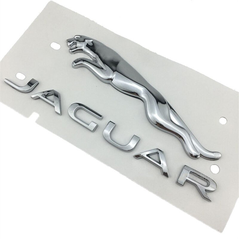 JAGUAR BOOT BADGE Rear Trunk Emblem Suitable for Jaguar XF XJ X350 S-Type X260