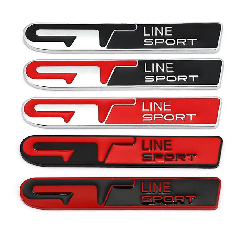 GT line Sport stickers for KIA Peugeot Renault Clio Grandtour Megane Forte Optima - larahd