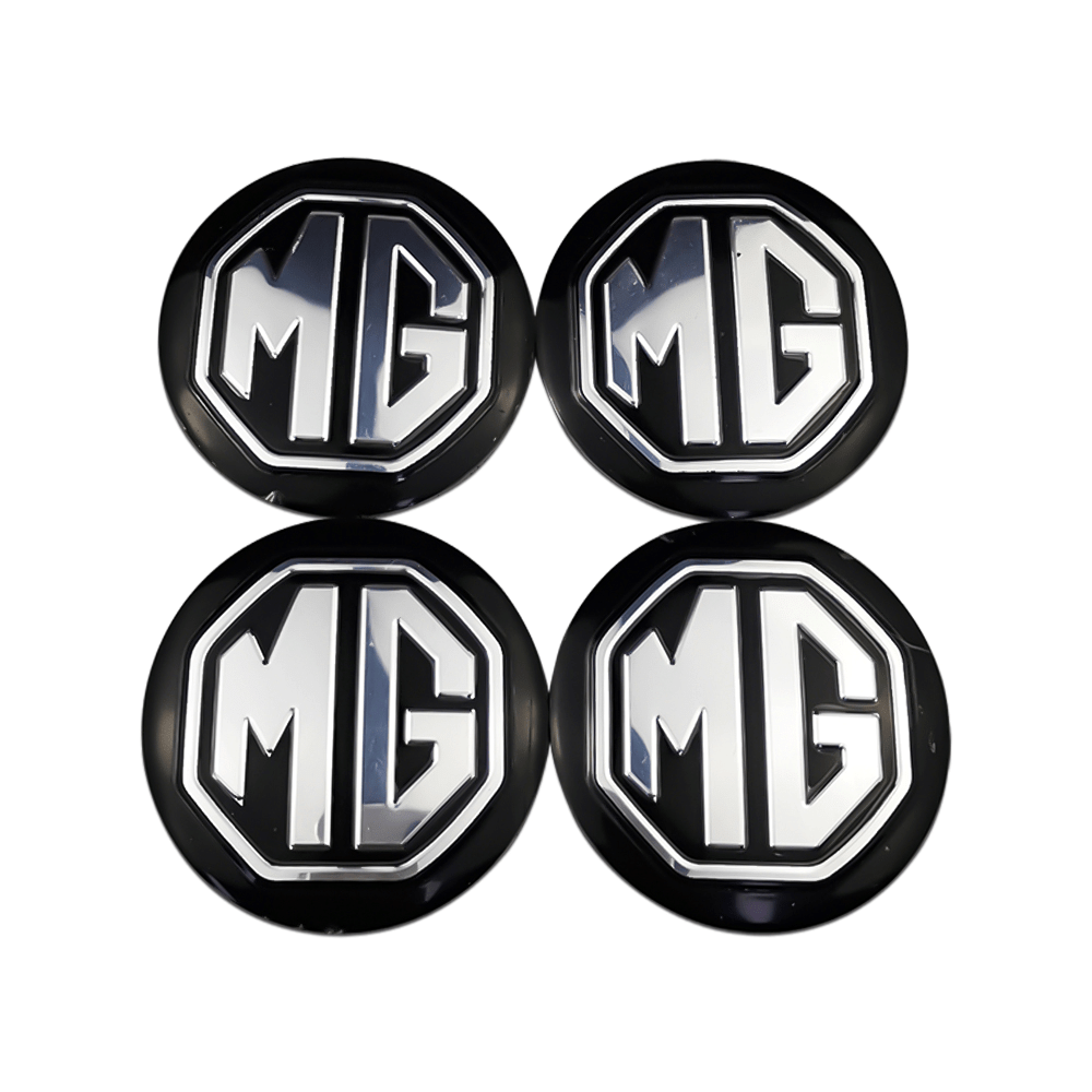 4pcs Car Emblem Wheel Center Rim Hub Caps Decal For MG Logo For MG TF ZR ZS 56mm-Realmancar