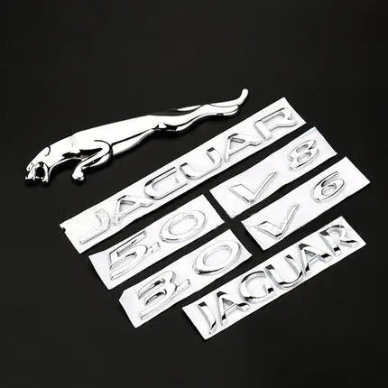 Letter Rear Trunk Emblem Badge Decals for Jaguar E-PACE F-PACE F-TYPE - larahd